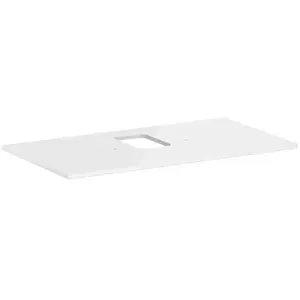 hansgrohe, Console de lavabo, Xelu Q Console avec découpe au centre, 980x550, pour vasque à poser, avec trou pour robi