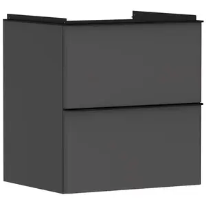 hansgrohe, Meuble sous-lavabo, Xelu Q Meuble sous-lavabo, 580x475, 2 tiroirs, pour lavabo, 5402 (63.50 x 63 x 49.60 cm)