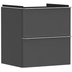 hansgrohe, Meuble sous-lavabo, Xelu Q Meuble sous-lavabo, 580x475, 2 tiroirs, pour lavabo, 5402 (63 x 63 x 49.60 cm)