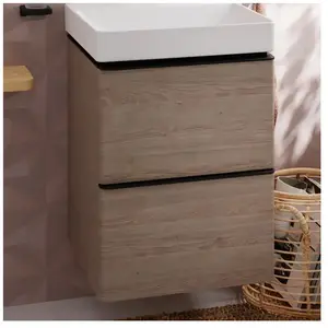 hansgrohe, Meuble sous-lavabo, Xelu Q meuble sous-lavabo, 480x475, 2 tiroirs, pour lave-mains, 540