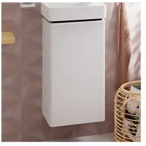 hansgrohe, Meuble sous-lavabo, Xelu Q Meuble sous-lavabo, 340x245 pour lave-mains, 1 porte, charnières à gauche, 5401