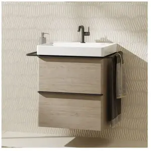 hansgrohe, Meuble sous-lavabo, Xelu Q Meuble sous-lavabo, 580x475, 2 tiroirs, pour lavabo, 5402 (63.50 x 63 x 49.60 cm)