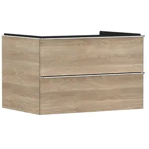 hansgrohe, Meuble sous-lavabo, Xelu Q Meuble sous-lavabo, 780x550, 2 tiroirs, pour console avec vasque à poser, 5407 (50.60 x 83 x 57.10 cm) pas cher