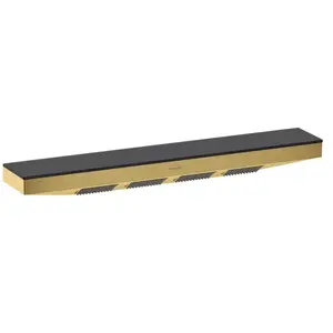 hansgrohe, Pommeau de douche, Rainfinity douche dépaule 500 1jet et tablette de douche, 26243 (1 Types de jets, 13 l/min)