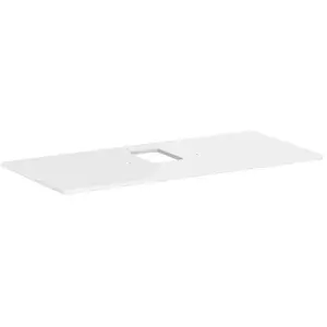 hansgrohe, Console de lavabo, Xelu Q Console avec découpe au centre, 1180x550, pour vasque à poser, avec trou pour rob