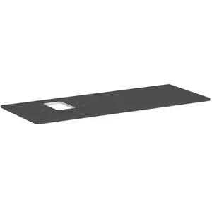 hansgrohe, Console de lavabo, Xelu Q Console avec découpe à gauche, 1360x550, pour vasque à poser, avec trou pour rob