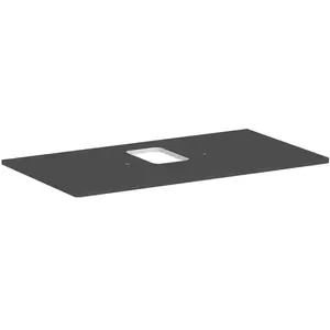 hansgrohe, Console de lavabo, Xelu Q Console avec découpe au centre, 980x550, pour vasque à poser, avec trou pour robi