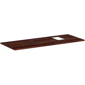 hansgrohe, Console de lavabo, Xelu Q Console avec découpe à droite, 1360x550, pour vasque à poser, avec trou pour rob