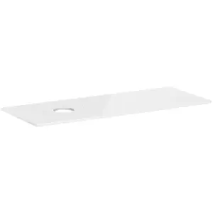 hansgrohe, Console de lavabo, Xelu Q Console avec découpe ronde à gauche, 1360x550, pour vasque à poser, sans trou po pas cher