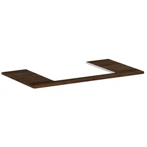 hansgrohe, Console de lavabo, Xelu Q Console avec découpe au centre, 980x550, pour vasque à poser 600x480mm, polie, 54