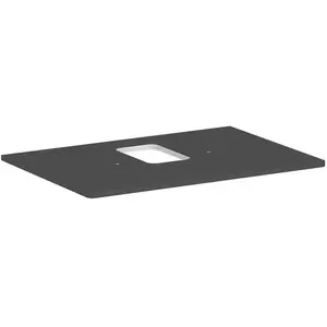 hansgrohe, Console de lavabo, Xelu Q Console avec découpes au centre, 780x550, pour vasque à poser, avec trou pour rob pas cher