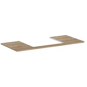 hansgrohe, Console de lavabo, Xelu Q Console avec découpe au centre, 1180x550, pour vasque à poser 600x480mm, polie, 5