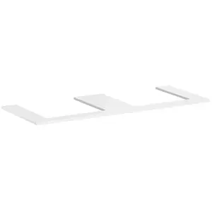 hansgrohe, Console de lavabo, Xelu Q Console avec 2 découpes, 1360x550, pour vasque à poser, polie, 54099