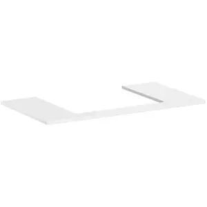 hansgrohe, Console de lavabo, Xelu Q Console avec découpe au centre, 980x550, pour vasque à poser 600x480mm, polie, 54