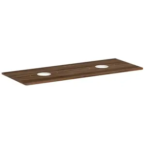 hansgrohe, Console de lavabo, Xelu Q Console avec 2 découpes rondes, 1360x550, pour vasque à poser, sans trou pour rob
