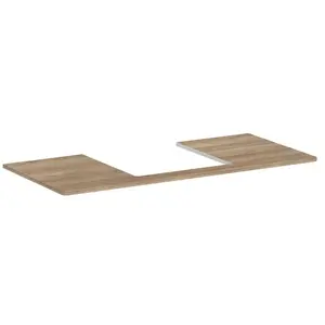 hansgrohe, Console de lavabo, Xelu Q Console avec découpe au centre, 1180x500x480, pour vasque à poser, polie, 54096 pas cher