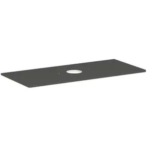 hansgrohe, Console de lavabo, Xelu Q Console avec découpe au centre, 1180x550, pour vasque à poser, sans trou pour rob