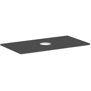 hansgrohe, Console de lavabo, Xelu Q Console avec découpe ronde au centre, 980x550, pour vasque à poser, sans trou pou