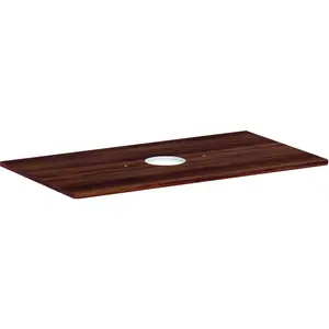 hansgrohe, Console de lavabo, Xelu Q Console avec découpe ronde au centre, 980x550, pour vasque à poser, sans trou pou