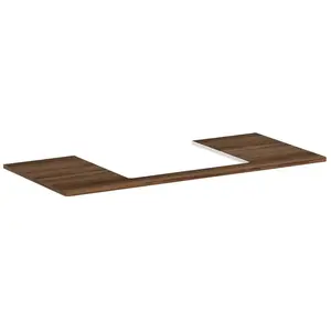 hansgrohe, Console de lavabo, Xelu Q Console avec découpe au centre, 1180x550, pour vasque à poser 600x480mm, polie, 5 pas cher