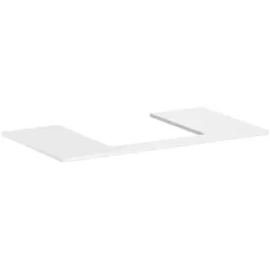 hansgrohe, Console de lavabo, Xelu Q Console avec découpe au centre, 980x550, pour vasque à poser 500x480mm, polie, 54