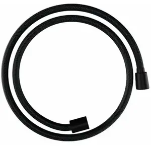 Flexible de douche HANSGROHE Designflex 125 cm noir mat pas cher