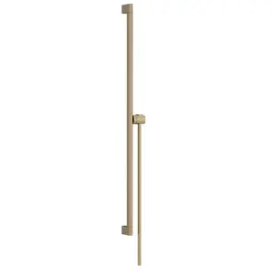 hansgrohe, Barre de douche + curseur, Unica barre de douche S Puro 90 cm, support de pomme de douche Easy Slide, flexible de dou pas cher