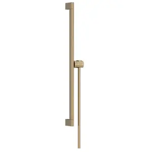 hansgrohe, Barre de douche + curseur, Unica barre de douche S Puro 65 cm, support de pommeau de douche Easy Slide, flexible de d pas cher