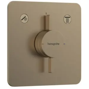 hansgrohe, Robinetterie de salle de bains, DuoTurn Q Mitigeur, encastré, 2 consommateurs, 2 fonctions, rosace Soft Edge, 75414 pas cher