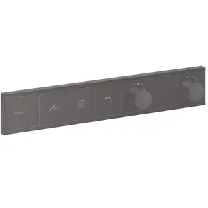 hansgrohe, Robinetterie de salle de bains, thermostat RainSelect encastré de la taille d'une main pour 3 consommateurs pas cher