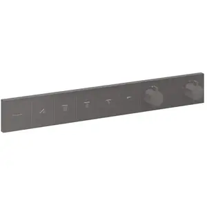 hansgrohe, Robinetterie de salle de bains, Thermostat Rainfinity RainSelect de la taille d'une main, dissimulé pour 5 consommateurs pas cher
