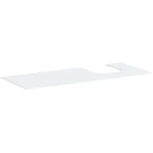hansgrohe, Console de lavabo, Xevolos E Console, 1 découpe à droite, 1370x550mm, pour vasque à poser, 54206 pas cher
