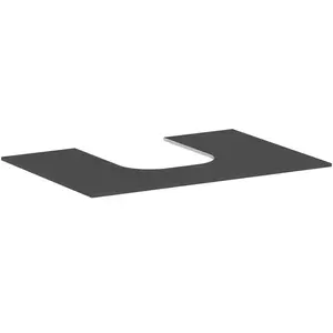 hansgrohe, Console de lavabo, Xevolos E Console, 1 découpe au centre, 780x550mm, 54208 pas cher