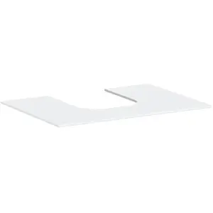 hansgrohe, Console de lavabo, Xevolos E Console, 1 découpe au centre, 780x550mm, 54208 pas cher