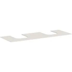 hansgrohe, Console de lavabo, Xevolos E Console, 2 découpes, 1570x550mm, pour vasque à poser, 54211 pas cher