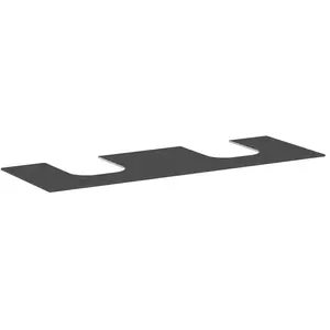 hansgrohe, Console de lavabo, Xevolos E Console, 2 découpes, 1570x550mm, pour vasque à poser, 54211 pas cher
