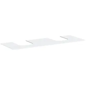 hansgrohe, Console de lavabo, Xevolos E Console, 2 découpes, 1570x550mm, pour vasque à poser, 54211 pas cher