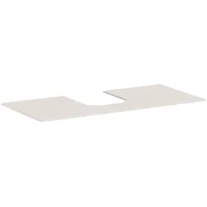 hansgrohe, Console de lavabo, Xevolos E Console, 1 découpe au centre, 1180x550mm, 54210 pas cher