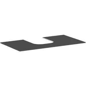 hansgrohe, Console de lavabo, Xevolos E Console, 1 découpe au centre, 980x550mm, 54209 pas cher