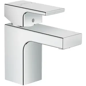 Robinetterie de salle de bain HANSGROHE Vernis Shape avec tirette et v... pas cher