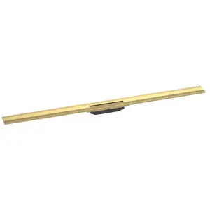 hansgrohe, Rigole de douche, HG caniveau de douche RainDrain Flex raccourcissable montage mural 1200mm or poli (1200 mm) pas cher