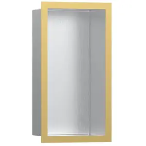 hansgrohe, Rangement pour douche, HG Niche murale XtraStoris Individual E geb 300x150x100mm Cadre design pol. goVendu pargalaxus