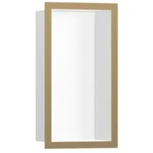 hansgrohe XtraStoris Individual Niche murale blanc mat avec cadre pas cher