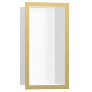 hansgrohe XtraStoris Individual Niche murale blanc mat avec cadre pas cher