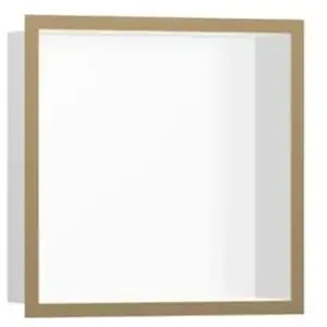 hansgrohe XtraStoris Individual Niche murale blanc mat avec cadreVendu paramazon