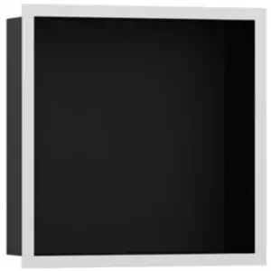 hansgrohe, Rangement pour douche, HG Niche murale XtraStoris Individual ma-sw 300x300x100mm Cadre design blanc matVendu paramazon