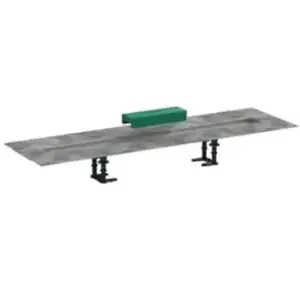 Comparateur de prix : Kit d'installation caniveau de douche encastré à carreler 90 cm HANSGR...