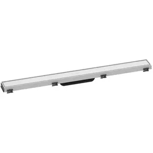 hansgrohe, Rigole de douche, HG caniveau de douche RainDrain Match m hauteur réglable cadre 800mm blanc mat (800 mm)Vendu pargalaxus