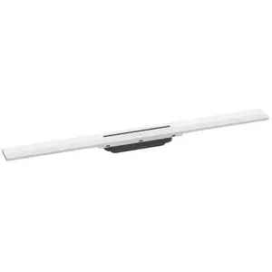 hansgrohe, Rigole de douche, Caniveau de douche RainDrain Flex, à raccourcir, montage libre 800mm blanc mat (800 mm)Vendu pargalaxus