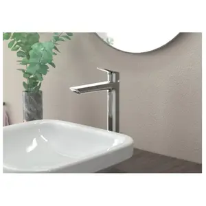 Robinetterie de salle de bain lavabo HANSGROHE Logis Fine avec tirette...